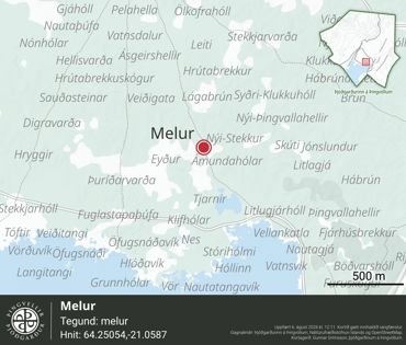 Ornefni Atlas Melur 6D30