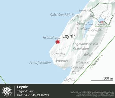 Ornefni Atlas Leynir 5D5b