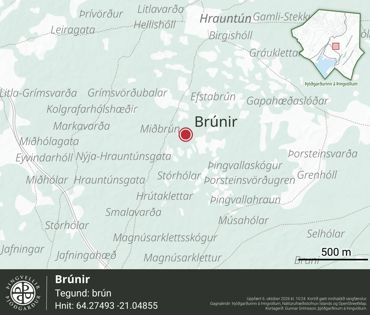 Ornefni Atlas Brunir 7450