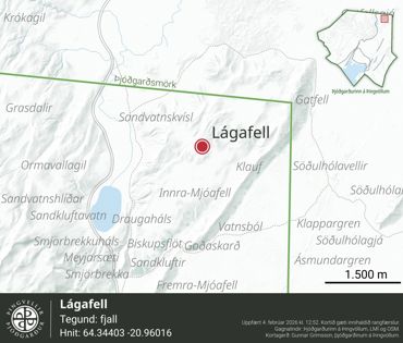 Ornefni Atlas Lagafell 016B