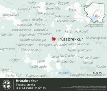 Ornefni Atlas Hrutabrekkur F820