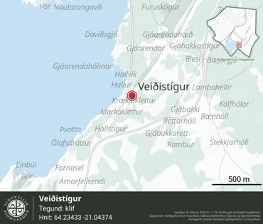 Ornefni Atlas Veidistigur B90a