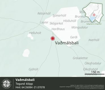 Ornefni Atlas Vadmalsbali 74Bf