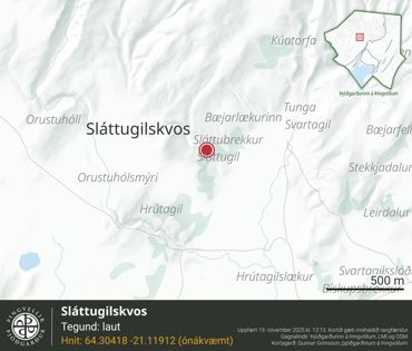 Ornefni Atlas Slattugilskvos B9ca