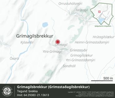 Ornefni Atlas Grimagilsbrekkur Ca84