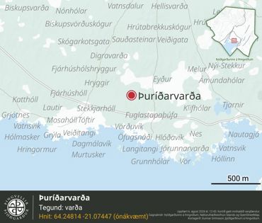 Ornefni Atlas Thuridarvarda 5087
