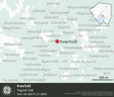Ornefni Atlas Thverholl 84Cb