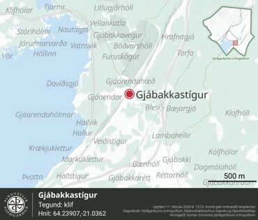 Ornefni Atlas Gjabakkastigur 8124