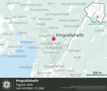 Ornefni Atlas Thingvallahellir Ea97
