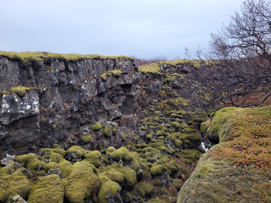 Kolsgjá séð að norðan.