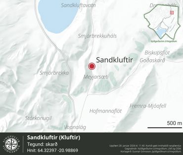 Ornefni Atlas Sandkluftir E040