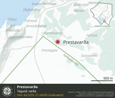 Ornefni Atlas Prestavarda 275F