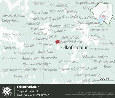 Ornefni Atlas Olkofradalur 887F