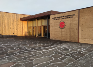 Entrance to the visitor centar at Hakið
