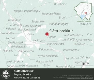 Ornefni Atlas Slattubrekkur 8D62