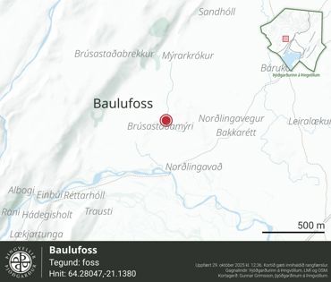 Ornefni Atlas Baulufoss 47D3