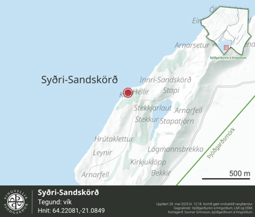 Ornefni Atlas Sydri Sandskord D578