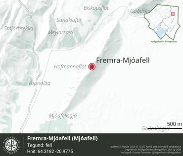 Ornefni Atlas Fremra Mjoafell 1D9e