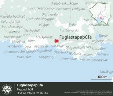 Ornefni Atlas Fuglastapathufa 926A