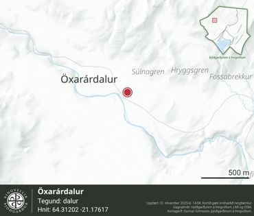 Ornefni Atlas Oxarardalur 3D72