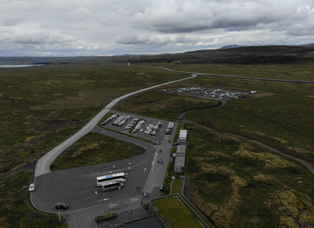 Car parking area P1 near Visitor Centre Hak