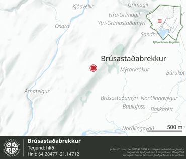 Ornefni Atlas Brusastadabrekkur Bdce