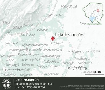 Ornefni Atlas Litla Hrauntun 5698