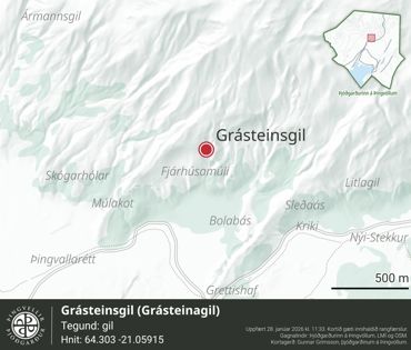 Ornefni Atlas Grasteinsgil 93C9