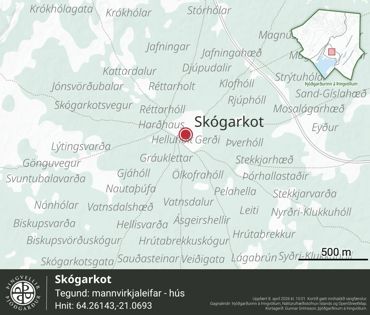 Ornefni Atlas Skogarkot 1042