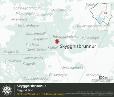 Ornefni Atlas Skyggnisbrunnur 3C72
