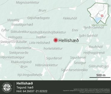 Ornefni Atlas Hellishaed 15A5