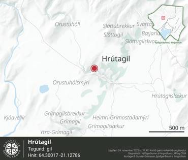 Ornefni Atlas Hrutagil Ea14