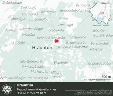 Ornefni Atlas Hrauntun C49f