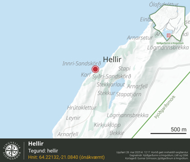 Ornefni Atlas Hellir Ee72