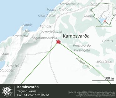 Ornefni Atlas Kambsvarda 900D