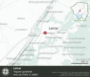 Ornefni Atlas Leirar Ec62