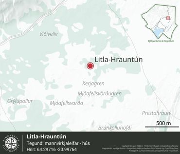 Ornefni Atlas Litla Hrauntun 5698