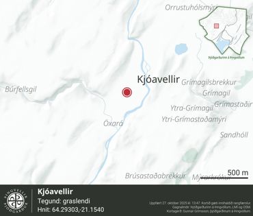 Ornefni Atlas Kjoavellir 0Ee8