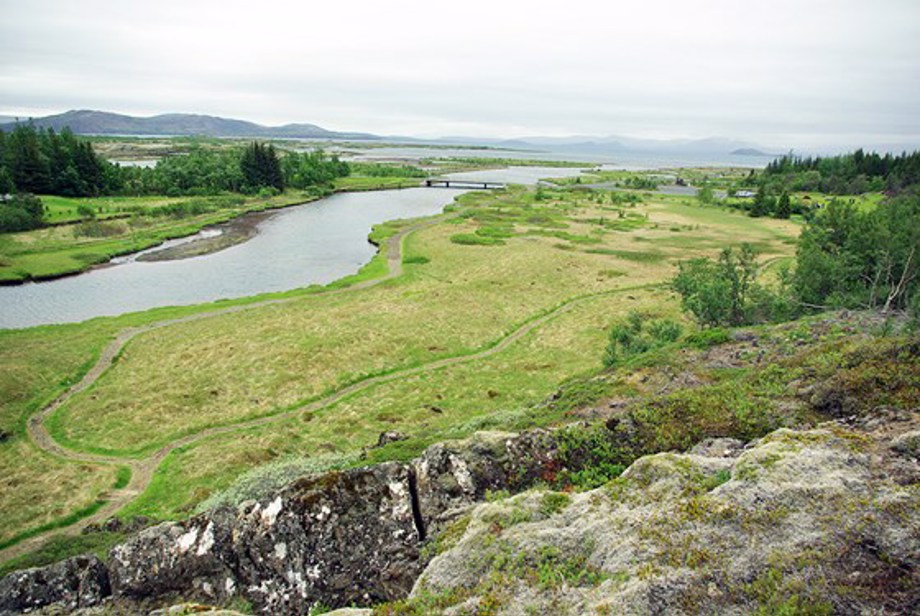Búðasvæðið, þar sem margir menn reistu búðir sínar þegar komið var til þings á sumrin 930-1798
