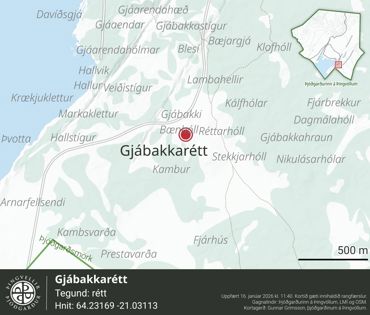 Ornefni Atlas Gjabakkarett 6Bbc