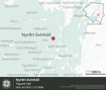 Ornefni Atlas Nyrdri Svinholl 3256