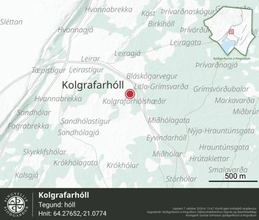 Ornefni Atlas Kolgrafarholl 84E0