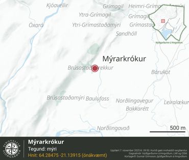 Ornefni Atlas Myrarkrokur E822
