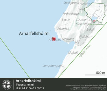 Ornefni Atlas Arnarfellsholmi Abb1